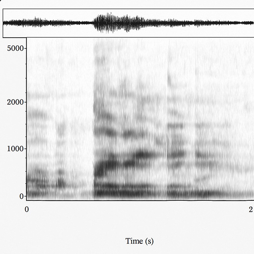 Spectrogram analysis in PRAAT