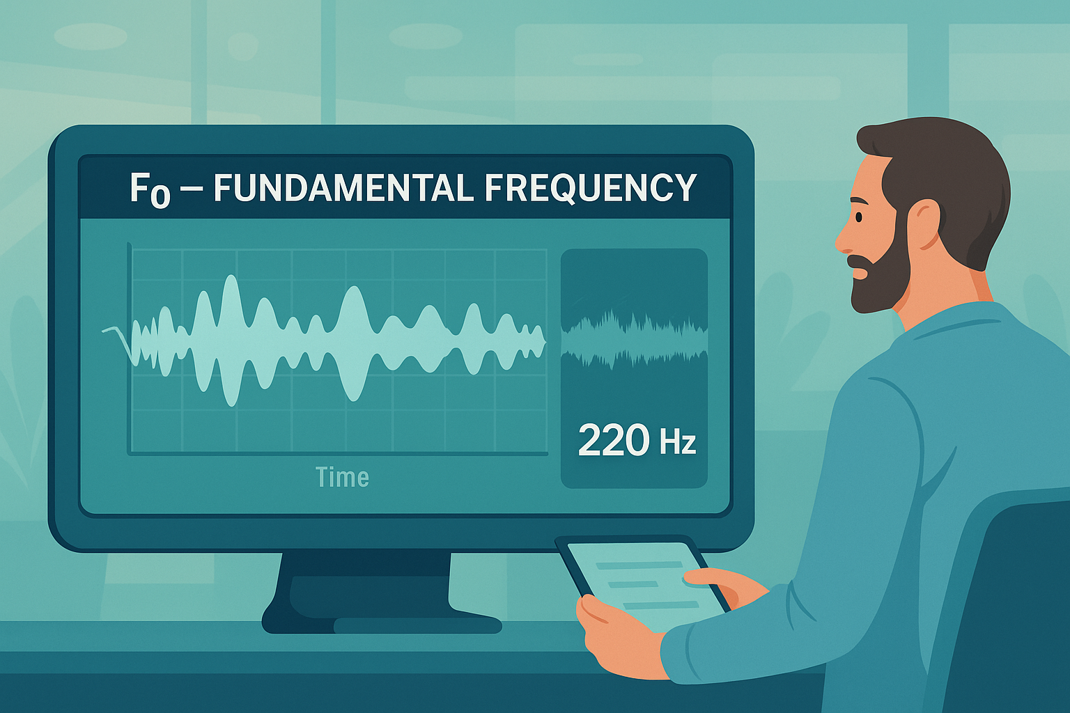 F0 - Fundamental Frequency Tasks Table | Phonalyze Voice Tasks vs F₀ - Fundamental Frequency Usefulness Voice Task Best For F₀ Usefulness Sustained Vowels ('aaah', 'eeee') Stable pitch baseline High accuracy in measuring steady F0 Pitch Glides Pitch modulation & vocal flexibility Excellent for capturing F0 range Conversational Speech (10s, 15s) Natural speech patterns Good for detecting F0 variability Rainbow & Grandfather Passage Reading fluency with prosody Helpful for observing dynamic pitch shifts CAPE-V Sentences Standardized perceptual assessment Moderate F0 utility in structured phrases Maximum Phonation Time (MPT) Respiratory and phonation stamina Indirect insights into F0 consistency S/Z Ratio Glottal efficiency & control Limited but sometimes shows pitch breaks